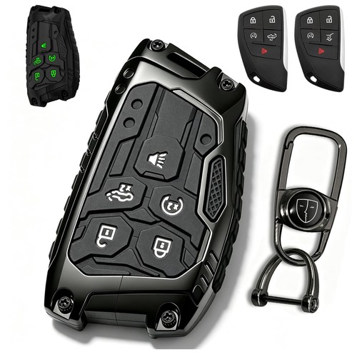 Heavy metal key fob - key, cover