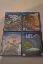 3D Blu ray Bundle 4 Films  -