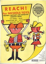 1964 PAPER AD Nichols Toy Cap