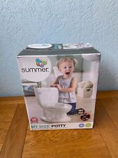 Summer My Size Potty, White Realistic Potty Training. @50% sale