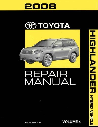 2008 toyota highlander hybrid - 2008,