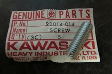 1973 - 1983 NOS KAWASAKI Z1 KZ400 KZ750 KZ1000 CLUTCH SLOTTED SCREW 92014-014