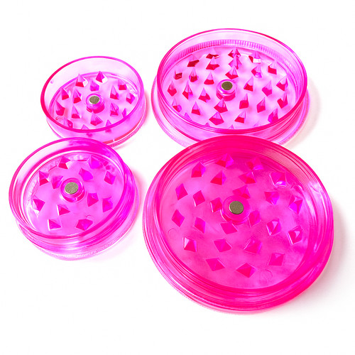 Plastic pink crusher 50mm - pink, or