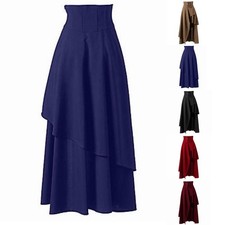 Sophisticated Retro Style Victorian Burlesque Skirt Gothic Steampunk Corset