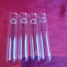 4 x Vintage Pyrex Test Tubes