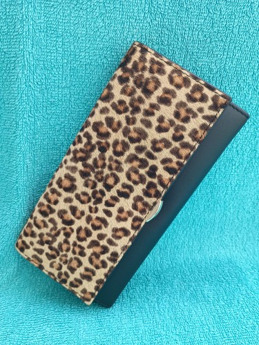 Real leather leopard print - leather,
