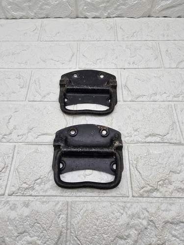Pair original 1930s steel - of,