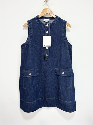 Aligne mini denim dress - mini,