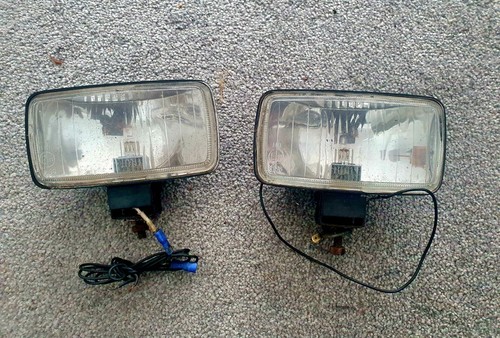 Pair vintage car front - pair,