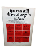 1972 avis rental car drive - avis,