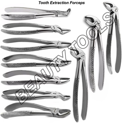 Tooth extracting extraction - extracting,