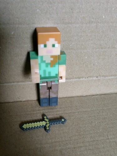 Minecraft alex gold - minecraft, sword