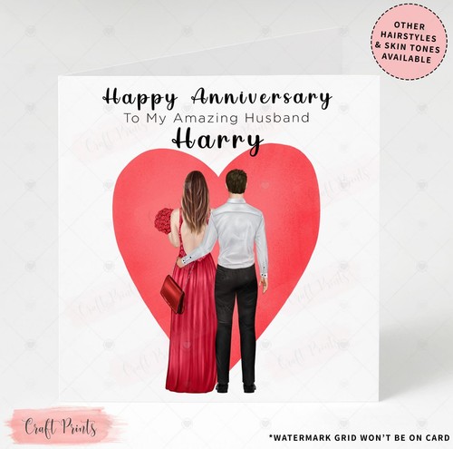 Personalised happy anniversary - personalised,