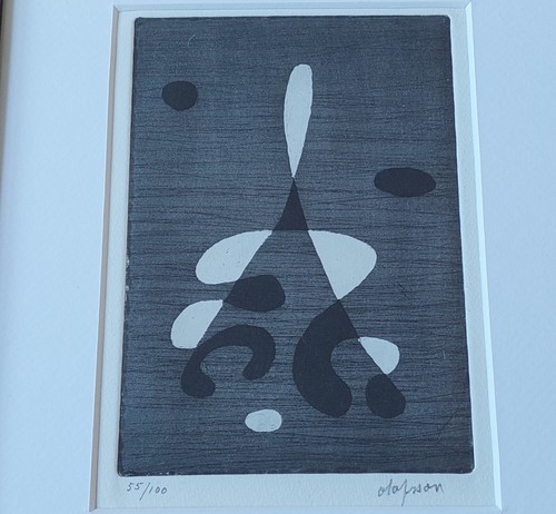 Pierre olofsson signed - pierre, etching