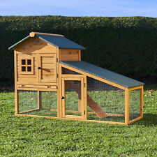 RABBIT GUINEA PIG HUTCH HUTCHES RUN RUNS LARGE 2 TIER DOUBLE LODGE FERRET NEW +