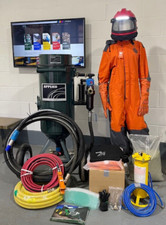 SANDBLASTER BRANDNEW 100LTR UNITED ABRASIVES FULL SAND BLASTING MACHINE PACKAGE 