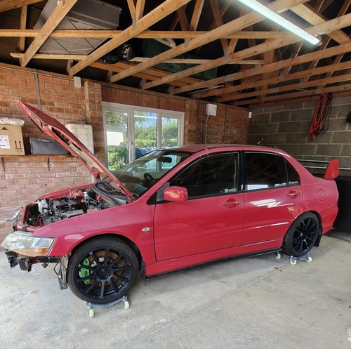 Mitsubishi evo breaking - 8,