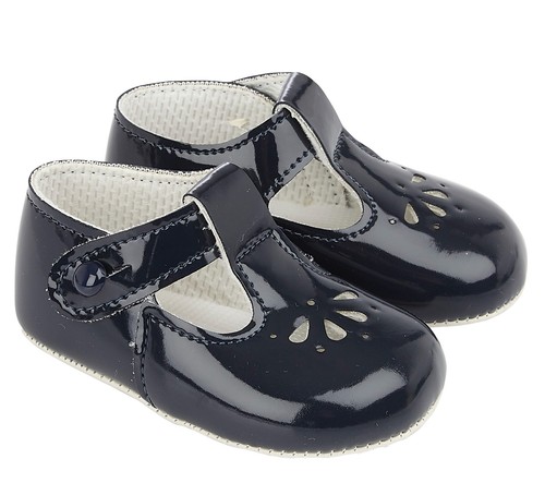 Baypods baby shoes navy - shoes, patent