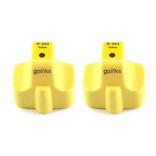 2 Yellow Ink Cartridges for HP Photosmart C5140 C5150 C5170 C5175 C5180 C5183