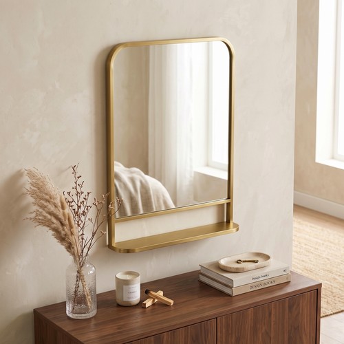 Homcom rectangle wall mirror - rectangle,