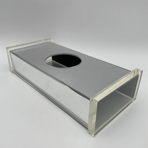 Vtg mirrored lucite acrylic - vtg,