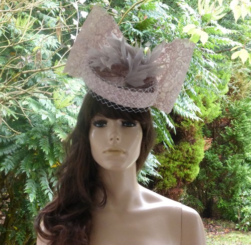 Modern big bow mink rose - modern,