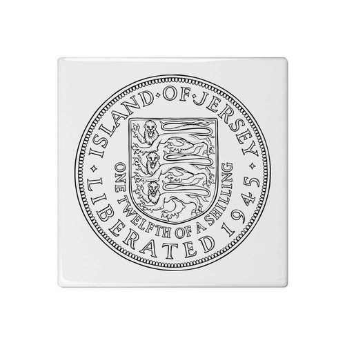Jersey penny ceramic tile - penny',