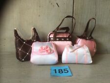 5 Silk Scented  BAGS-moth repellent - Handbag Shaped Place In Drawers On Hangers