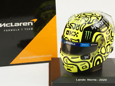 McLAREN LANDO NORRIS 1/5 SCALE SPARK HELMET 2024 5HF141 BNIB UNOPENED SPECIAL 