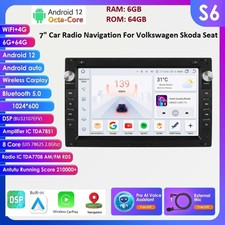 7" Android 12 GPS Stereo 6+64G