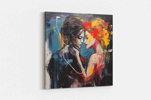 Abstract romantic couple - abstract,