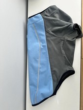 Ruffwear Cloud Chaser Waterproof Dog Jacket - Size Large - Blue & Grey