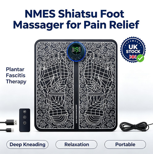 Electric foot massager - foot, nmes