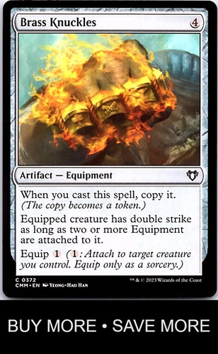 Brass knuckles commander - brass, lp