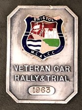 Veteran Car Rally & Trial 1963