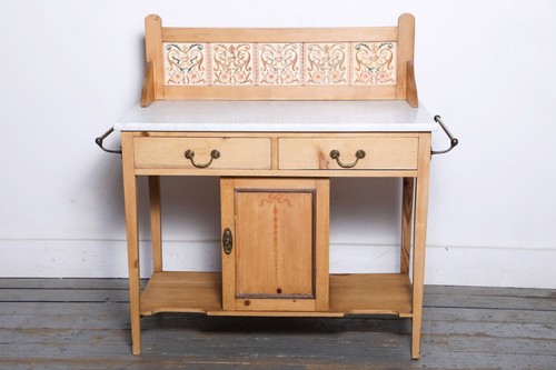 Victorian pine washstand - victorian,