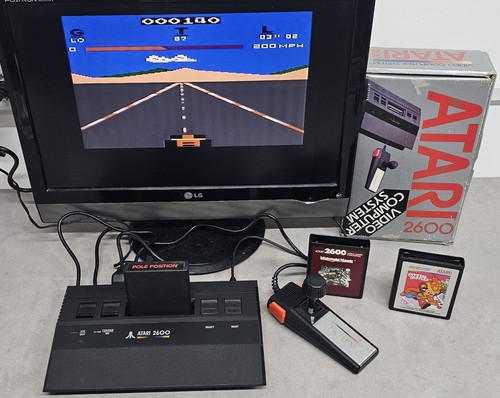 Atari 2600 junior - jr, black