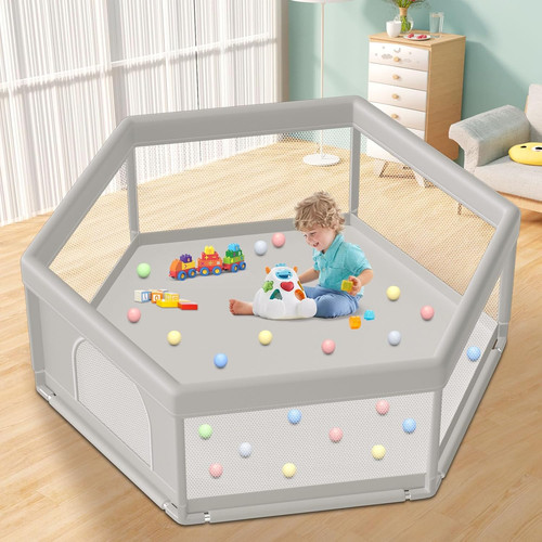 Spacious baby playpen - playpen, 65x65