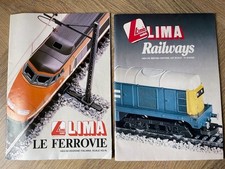TWO LIMA Catalogues. Italian 83/84 HO/N   & British 84/85 OO/N