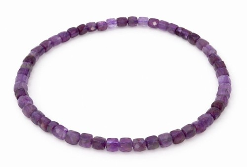 Amethyst cube stretch - amethyst,