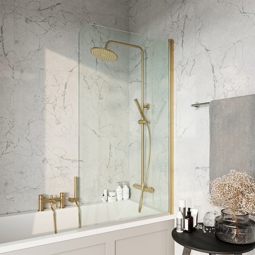 Brushed brass reversible - brass,