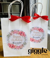 Personalised gift bags - personalised,