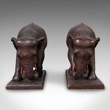Pair Of Antique Elephant