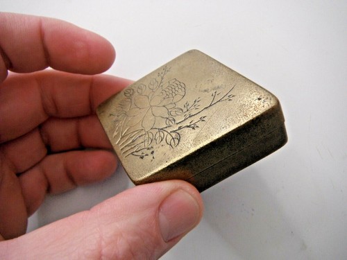 Antique japanese bronze - antique, box