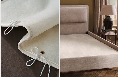 Vispring wool mattress pad - vispring,