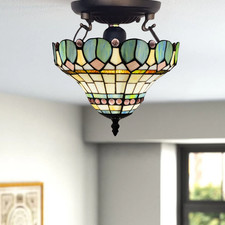 Vintage 10 inch Tiffany Style