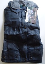 Ladies Waxed Jacket Size 12 Blue Waxed Jacket Gmac Scotland Waxed Jacket A