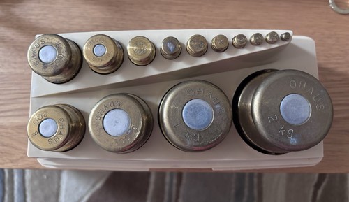 Set ohaus precision - set,