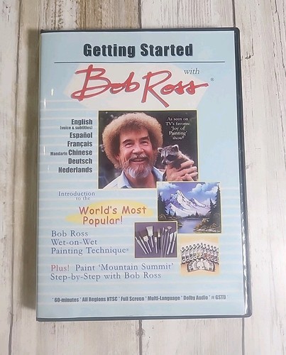 Bob ross dvd lesson getting - bob,