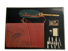 Cieex Feather Quill Pen Set